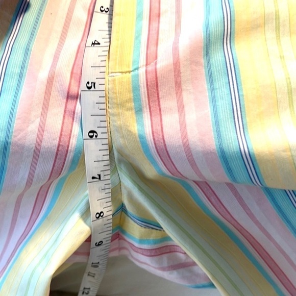 NWT, Tommy Hilfiger, Gorgeous Slimming Vertical Striped Pants, Size 6 - Picture 8 of 10